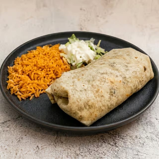 Papa's Bean Burrito.